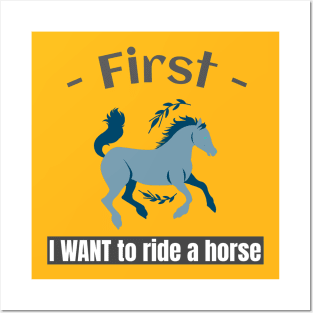 horse lover Posters and Art